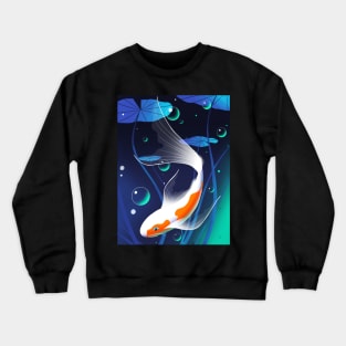 Fish Koi Crewneck Sweatshirt